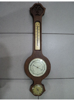 Барометр с термометром и гигрометром настенный